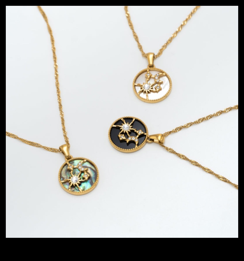 Debesu piekariņi Kaklarotu kolekcija, kas aizvedīs uz zvaigznēm 3 Debesu valdzinājums: izpētiet mūsu kaklarotu kolekcijas debesu skaistumu