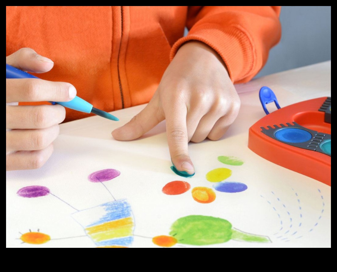 Tintes nospiedumi: paceliet stilu ar miniatūru pirkstu noformējumu