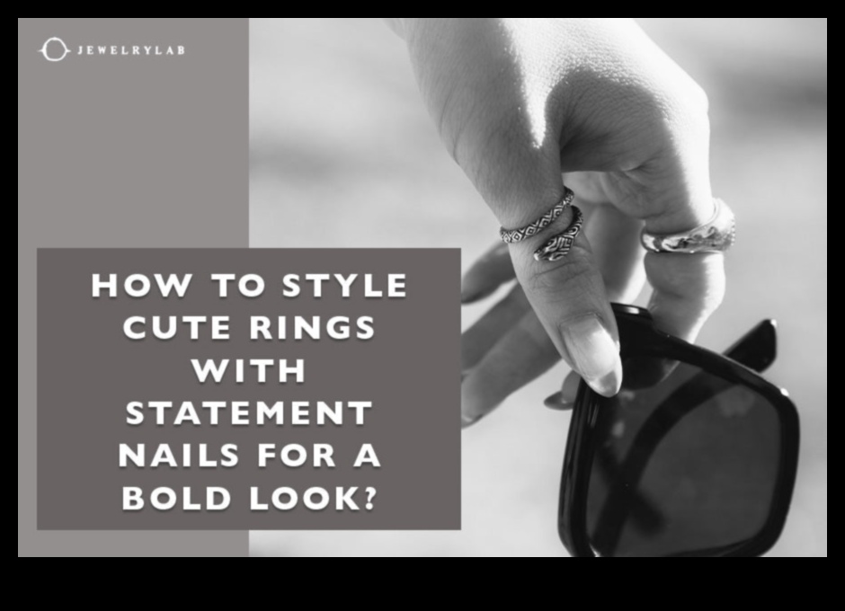 Pārsteidzoši apgalvojumi: no jauna definējiet savu stilu ar trekniem gredzeniem