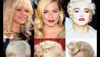 Blondu matu ikonas: atklājiet slavenību frizūru noslēpumus