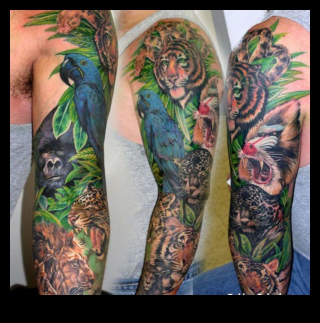 Džungļu žurnāli: iedziļinieties dzīvnieku tetovējumu stāstījumos