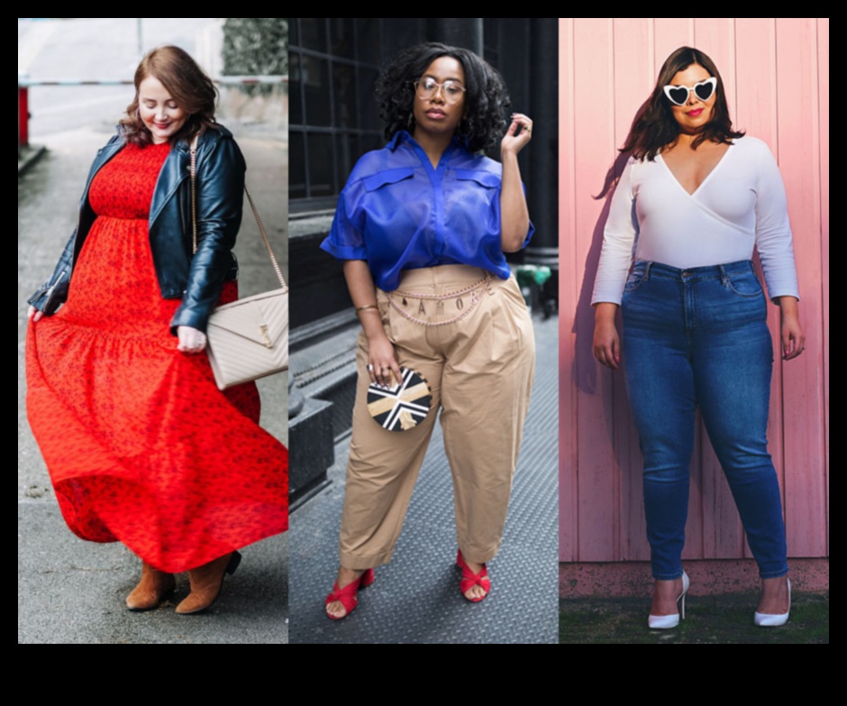 Elegance nezina izmēru: lielizmēra tērpi, kas sagriež galvu