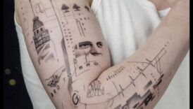 Mākslīgā saplūšana: kur radošums satiekas ar ādu tetovējumos